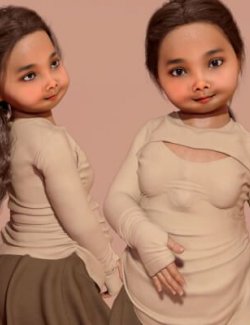 Gianna Gwendoline Kids for Genesis 8 Female