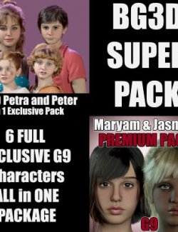 Super Pack- Petra Peter Maryam and Jasmine for G9