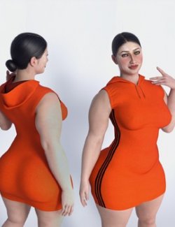 EliteDZ_Hoodie Dress G8F