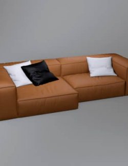 AQ3D Master Sofa 203