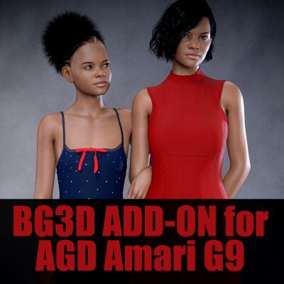 Click here to see preview images for "BG3D Add-On for AGD Amari Teen and Adult for Genesis 9" BG3D Add-On for AGD Amari Teen and Adult for Genesis 9