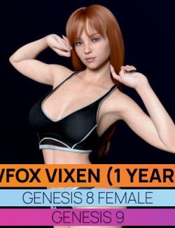 Vfox Vixen for Genesis 8 and 9 (1 Year Gift)