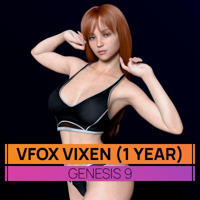 Click here to see preview images for "Vfox Vixen for Genesis 9 (1 Year Gift)" Vfox Vixen for Genesis 9 (1 Year Gift)