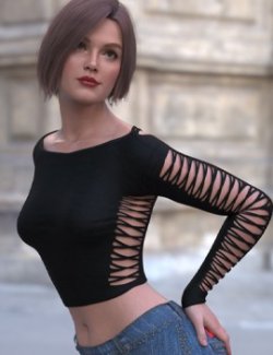 EliteDZ_StrapyShirt for G8F G9F