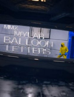 MMX Mylar Balloon Letters