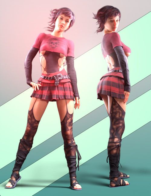 Click here to see preview images for "dForce GHoth Outfit for Genesis 8 & 8.1 Females" dForce GHoth Outfit for Genesis 8 & 8.1 Females