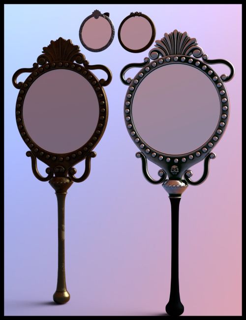 Click here to see preview images for "ND Baroque and Gothic Mirrors Set" ND Baroque and Gothic Mirrors Set