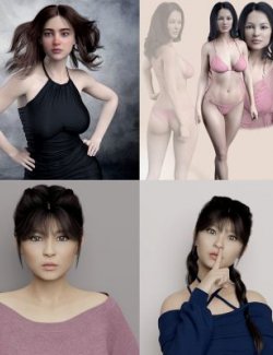 Miyuki Bundle Characters for Genesis 8 Female