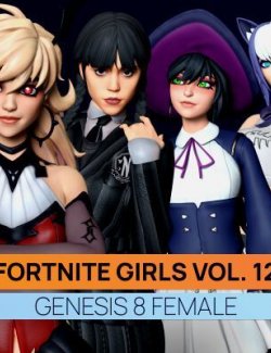 Fortnite Girls Vol 12 Bundle for Genesis 9