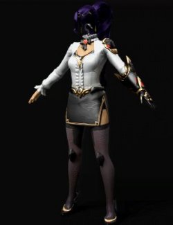 dForce OW2 Principal Lacroix Outfit G8F