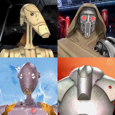 Click here to see preview images for "Battle Droids for Daz3D" Battle Droids for Daz3D