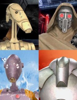 Battle Droids for Daz3D