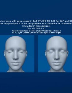 Genesis 8 Female Eyes Closed Fix