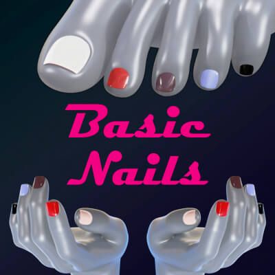 Click here to see preview images for "PR Basic Nails G9" PR Basic Nails G9