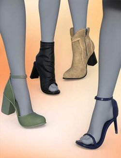 Collection of High Heels for Genesis 9