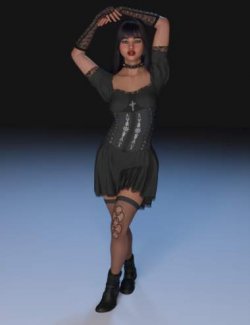 FG Sexy Woman Poses for Genesis 9