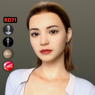 Click here to see preview images for "RD71 Nikoley for Genesis 8 Female" RD71 Nikoley for Genesis 8 Female
