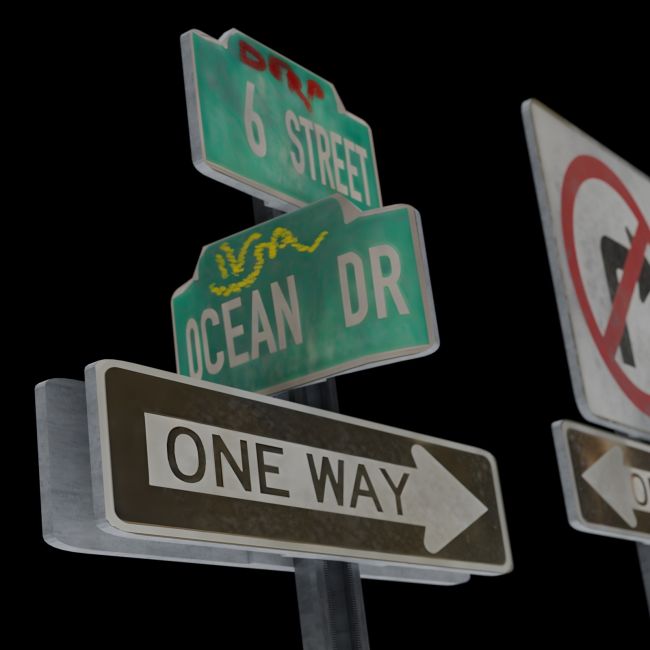 Click here to see preview images for "American Street Signs" American Street Signs