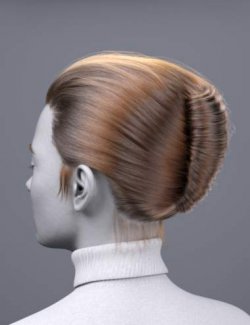 dForce FV French Twist Hair for Genesis 9
