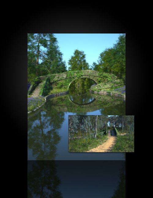 Click here to see preview images for "UltraScenery2 - Snake Bridge" UltraScenery2 - Snake Bridge