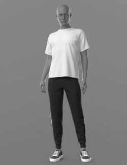 Shirt 01v Sports Pants Sneakers G8 Male