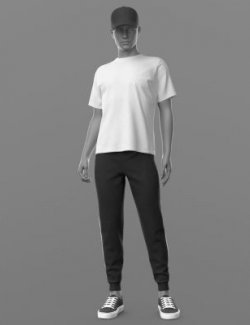 Shirt 01v Sports Pants Sneakers Baseball Cap G8 Male