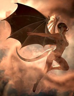 Dragon Wings and Tail for Genesis 9