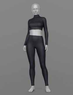 Leggings and Long Sleeve Top G8 Female