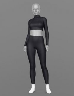 Leggings Long Sleeve Top and Socks 2v G8 Female