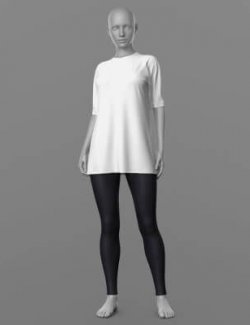 Shirt Long and Leggings G8 Female
