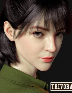 3D Hairani for Genesis 9 Female