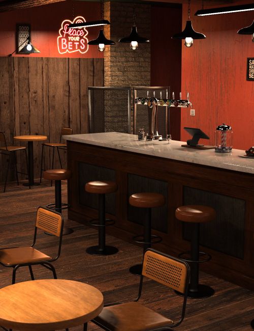 Click here to see preview images for "FG Industrial Style Bar" FG Industrial Style Bar