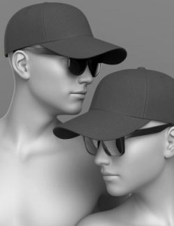 Baseball Cap and Sunglasses 4 in 1 G8 Female and Male