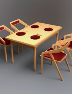 AQ3D Master Dining Table 21