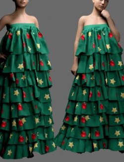 MS Christmas Collection Christmas Tree Outfit (G8F and G9)