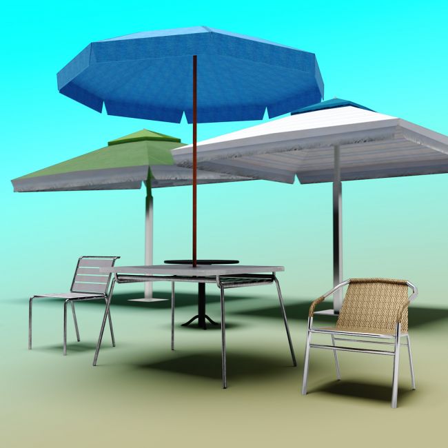 Click here to see preview images for "Coastal Cafe and Patio Kit" Coastal Cafe and Patio Kit