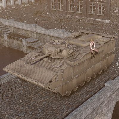 Click here to see preview images for "Efv Landing Vehicle WT for DAZ3D" Efv Landing Vehicle WT for DAZ3D