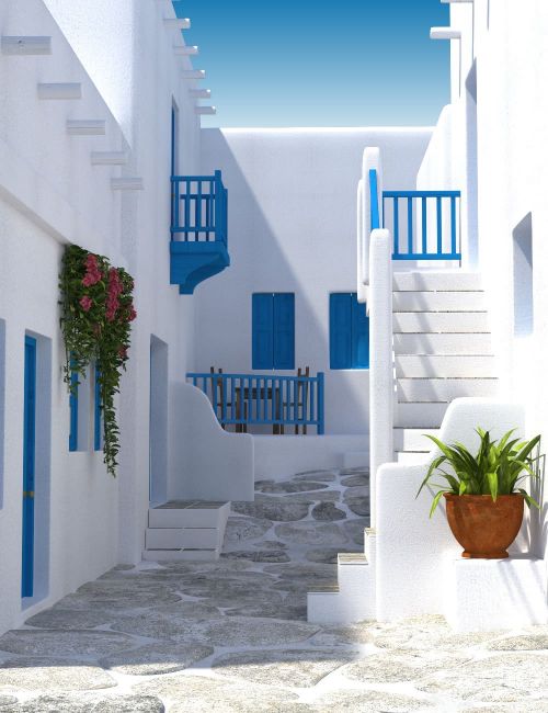 Click here to see preview images for "Alleyways Mediterranean" Alleyways Mediterranean