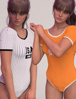 F3D-GlowFit Bodysuit for Genesis 9 and Genesis 8