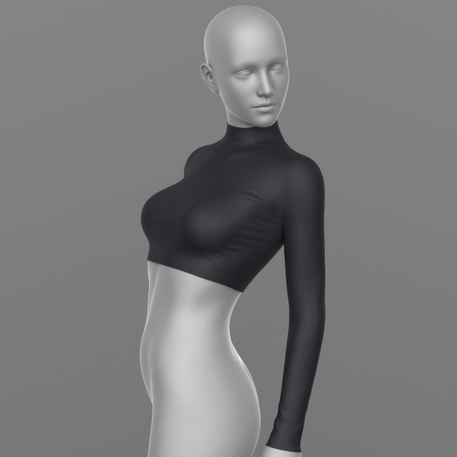 Click here to see preview images for "Long Sleeve Top G8 Female" Long Sleeve Top G8 Female