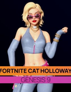 Fortnite Cat Holloway for Genesis 9