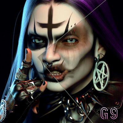 Click here to see preview images for "G9 Heretic Makeup System" G9 Heretic Makeup System