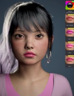 3DKing Carlotta Character for Genesis 9