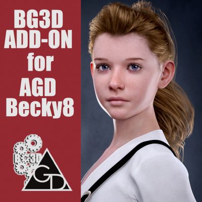 Click here to see preview images for "BG3D Add-On for AGD Becky8 Bonus Pack" BG3D Add-On for AGD Becky8 Bonus Pack