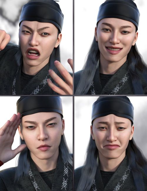 Click here to see preview images for "JW Heroic Warrior Expressions for Jaewon 9" JW Heroic Warrior Expressions for Jaewon 9