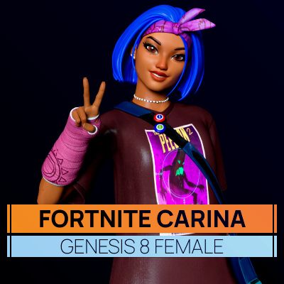 Click here to see preview images for "Fortnite Carina for Genesis 8 Female" Fortnite Carina for Genesis 8 Female