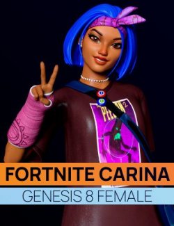 Fortnite Carina for Genesis 8 Female