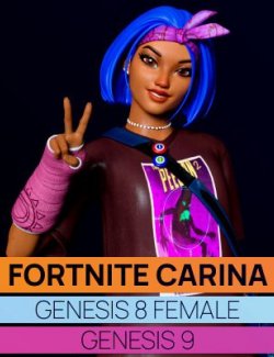 Fortnite Carina for Genesis 8 and 9