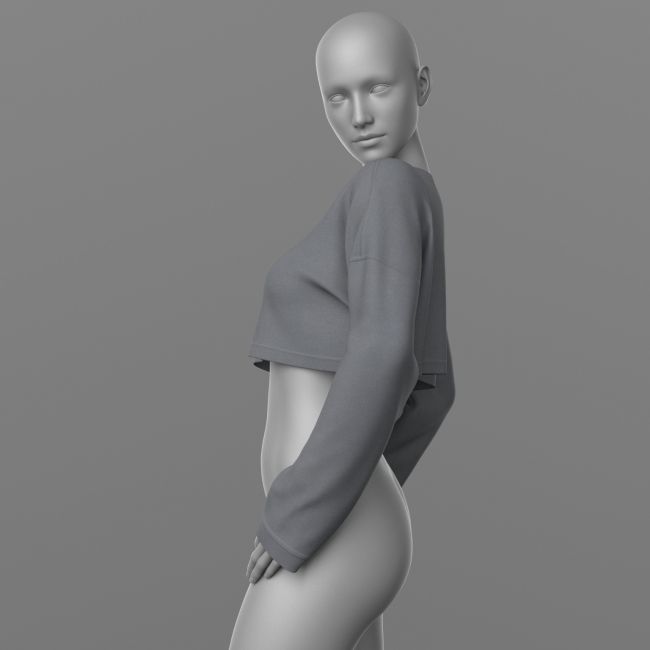 Click here to see preview images for "Cropped Sweatshirt G8 Female" Cropped Sweatshirt G8 Female