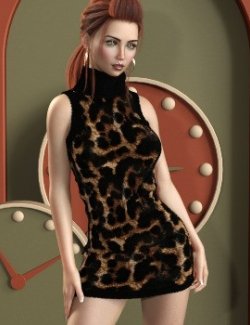 7th Ave: dForce Turtleneck Mini Dress for G8s